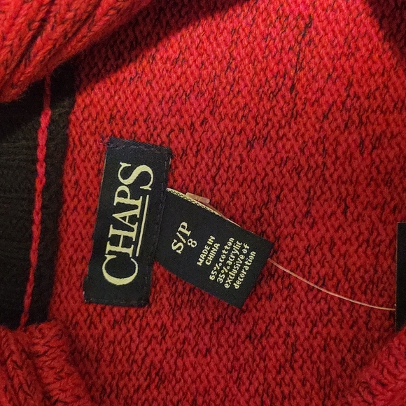 Holiday Red Chaps sweater for kids - Picture 3 of 5